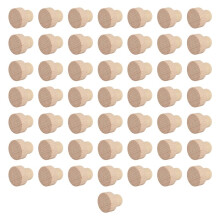 50Pc Wine Bottle Cork T Shaped Cork Plugs for Wine Cork Wine Stopper Reusable Wine Corks Wooden and Rubber Wine Stopper