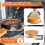 2sets Silicone Baking Mat for 9Inch Nonstick Springform Pan Protector, Prevent Cake From Sticking to Side and Bottom 3