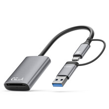 CFe Card Reader CFexpress Type A Card Reader High-Speed Transfer USB Type-C Port for Cameras Pro Air 2023 A