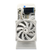 NerdQaxe++ BTC Solo Miner 4.8TH/S 75W 4XBM1370 ASIC Chip Open Source Bitcoin Crypto Miner Silent Miner AU Plug