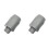 2X Hose Connector Grey for  PUZZI 8/1 10/1 30/4 Replacement Connector 4.446-023.0 1