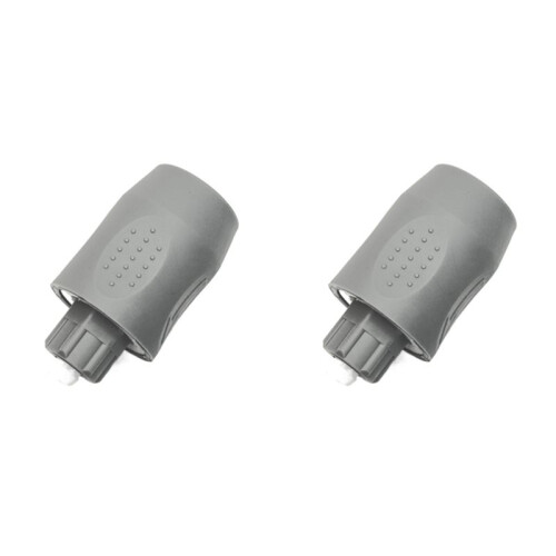 2X Hose Connector Grey for  PUZZI 8/1 10/1 30/4 Replacement Connector 4.446-023.0