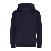 (12-13 Years, French Navy) Awdis Childrens/Kids Organic Hoodie
