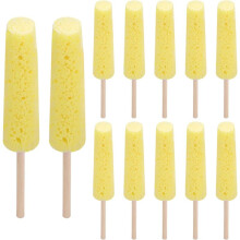 12 Pack Pottery Sponges for Clay, Ceramic Sponge A Stick Reusable Shaping Trimming Pottery Tools Supplies Yellow