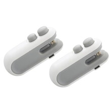 2 Stück -Beutelversiegeler, Per USB Wiederaufladbarer Chip-Beutelversiegeler, Heißsiegelwerkzeug, Tragbarer Hand-Vakuum-Lebensmittelversiegeler,