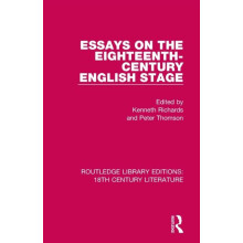 Essays on the EighteenthCentury English Stage Paperback Book