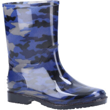 (11 UK Child, Navy) Cotswold Childrens/Kids PVC Wellington Boots