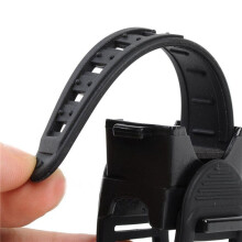 3X Support de Montage de Lampe de Poche de Velo de Cyclisme de Rotation de 360 Degres Support de Torche de Lumiere Avant