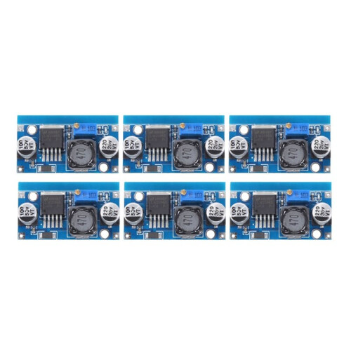 6PCS LM2596S - Step Down Power Supply Module 3A Adjustable Step-Down Module 1.5-35V Power Supply Step Down Module