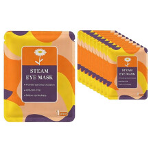 10-Pack Steam Eye Mask - Self-Heating, Disposable Eye Masks for Dry Eyes, Fatigue Relief, Hot Compress Eye Patch