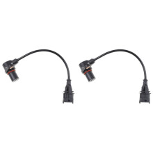 2X Crankshaft Sensor Crank Shaft Angle Position for 0281002729 WE01-18-221 WE01-18-221A