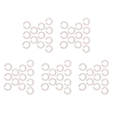60Pcs Lamp Shade,E27 to E14 Hole Converter,Lampshade Ring Reducer for Fitting Screw Lamp Shades to Cap Lampholders