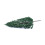 100Pcs 1.9 Inch - 6.3 Inch Train Set Scenery Landscape Model Pyramidal Trees Scale 1/50 3