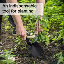 Pá Dobrável para Jardinagem, Camping, Sobrevivência, Ferramenta para Cavar, com Estojo de Transporte e Cabo de Metal.