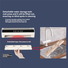 Plastic Vacuum Sealer with 62kpa Strong Suction Automatic Sealing System Dry Wet Modes for Food Storage Portable Design