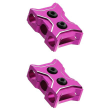 2X Aluminum Alloy ESC Motor Cable Manager Wire Fixed Clamp Buckle Prevent Tangled Clip Tool