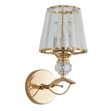 Modern LED Wall Lamp Crystal Lampshade Light for Bathroom Living Room Indoor Fixture Wall Sconces for Home Decoration