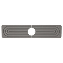 Long Diatomite Fast Stone Sink Tray, Fast Drying & Super Absorbent, Prevents Water Stains & Moisture Buildup