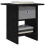VidaXL vidaXL Nachttisch 2 Stk. Schwarz Eichen-Optik 41 x 40 x 45 cm 3