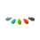 10 Pack Drumstick Weak , Silicone Quiet Tips for Silencing Drumming Practice, Drum Mute Accessories 9