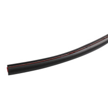 4Stück 16FT / 5M Schwarz Moulding Trim Rubber Strip Autotür Kratzschutz Kantenschutz