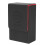 2X Black Red Pattern Tarot Card Storage Box PU Leather Game Poker Deck Card Frame 1