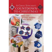 A Cross Stitchers Countdown to Christmas by Maria Diaz Hardcover Book