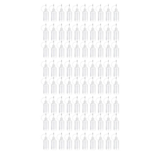 80 Pcs Precision Tip Applicator Bottle, Empty Applicator Glue Bottle for Small Gluing Projects, 30Ml /1 Ounce