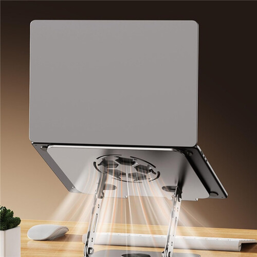 Pink 360 Rotating Tablet Stand, Foldable Adjustable for Phone & Notebook