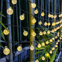 10M 100LED Solar Fairy Lights Waterproof | 8 Modes Solar Powered Garden Lights