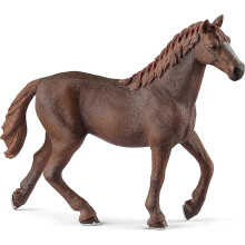 Schleich Horse Club, Realistic Toys for Girls and Boys, English Thoroughbred Mare Horse Figurine, Ages 5+