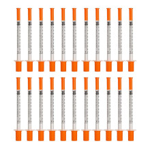 20Packs 1Ml 0.3X13mm Syringe 0.3ml, Plastic Multi Injection Tool