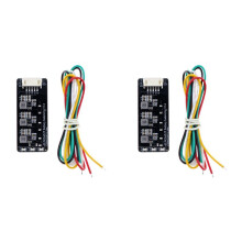 2X BMS 4S Actieve Balancer Board 1.2A Lifepo4 Li-Ion Lithium Batterij Energieoverdracht Equalizer Module Inductieve Versie