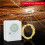 2X DIY Christmas Sound Sensor with LED String Decorative Lights Christmas Music Speaker White 2