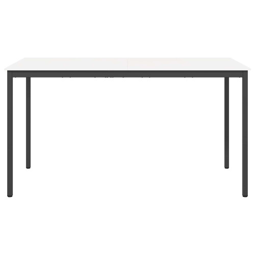 VidaXL vidaXL Bar Table White 200 x 100 x 105 cm Solid Pine Wood 2