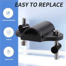 Carbon Fiber Bicycle Seatpost Top Cap with Screw for F12 Seatpost Clamps Carbon Top Cover Stem Cover Black & Silver