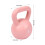 Living And Home Pink 5lbs Strength Training Kettlebell with Non-Slip Handle 6