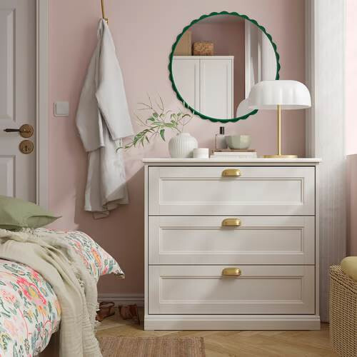 IKEA DAGGKAPRIFOL Green Mirror 60cm 1