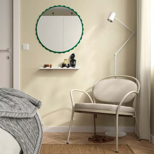 IKEA DAGGKAPRIFOL Green Mirror 60cm 2
