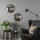 IKEA SVARTBJÖRK Convex Mirror 41cm 2