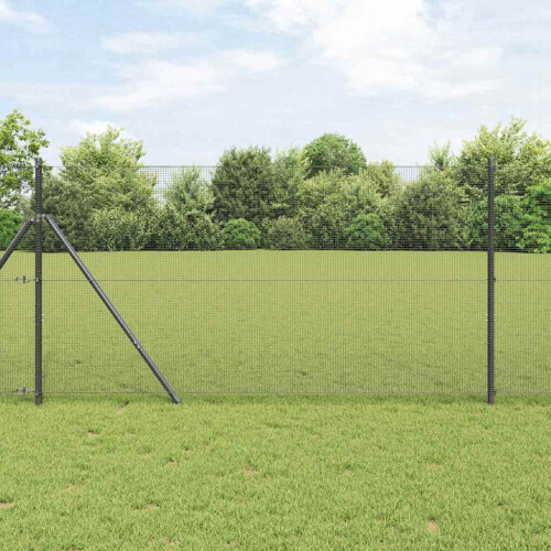 VidaXL vidaXL Doppelstabmattenzaun 10000 x 100 cm Grau