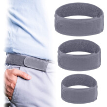 Lässiger Herren-Webgürtel - Einfach zu bedienen, bequeme Passform Grey L