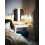 IKEA SVANSELE Gold Mirror 78x78cm 3