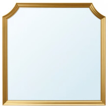 IKEA SVANSELE Gold Mirror 78x78cm