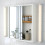 IKEA NYSJÖN Mirror Cabinet 50x60cm 3