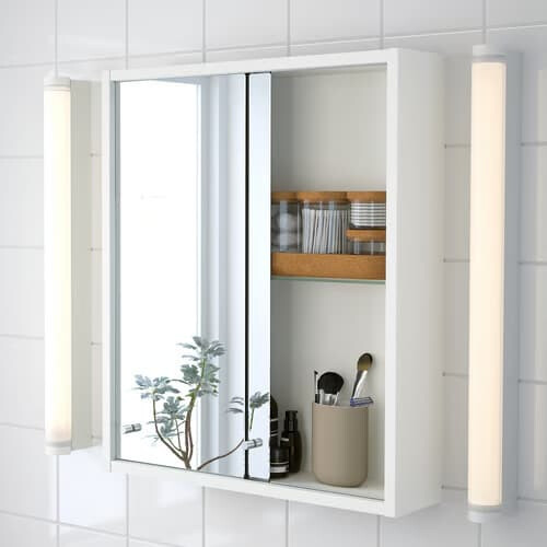 IKEA NYSJÖN Mirror Cabinet 50x60cm 2
