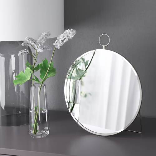 IKEA GRYTÅS Silver Table Mirror 25cm