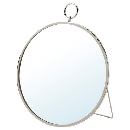 IKEA GRYTÅS Silver Table Mirror 25cm 2