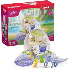 Schleich Bayala - 24Pc Magical Vet Blossom Playset - Kids Ages 5+ | 42523 | Unicorn Figurine, Fantasy Toy for Girls 5+, Magical Collectible
