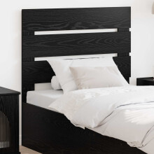 vidaXL Headboard Black Oak Engineered Wood